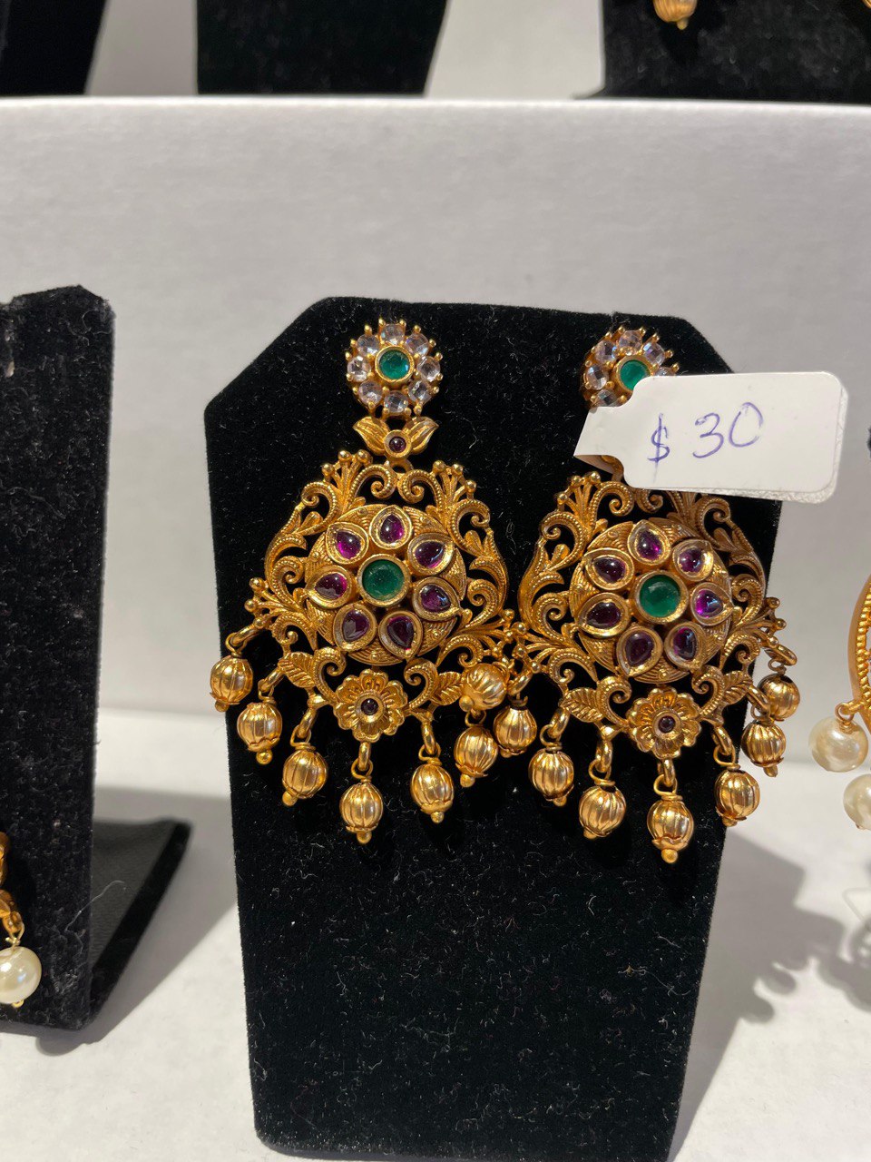 Magnificent Kemp Gold Plated Earrings