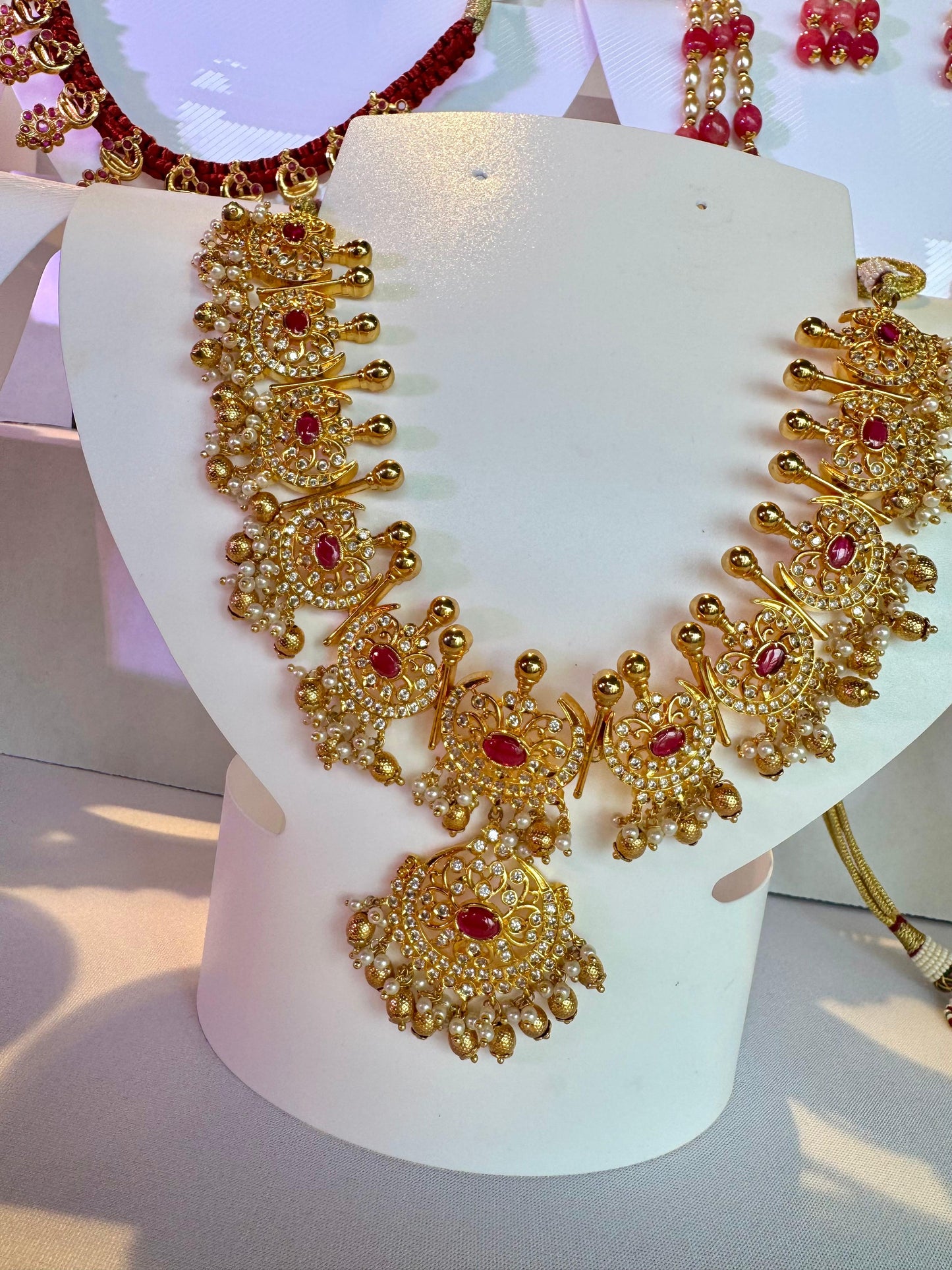 Regal Ruby Grandeur Necklace