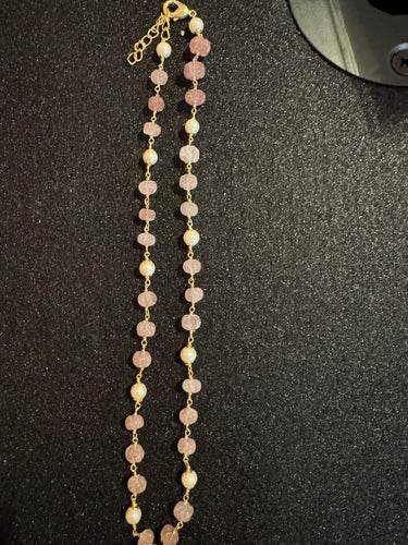 Blush Cream Harmony Necklace