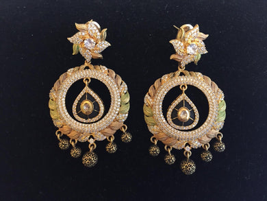 Trendy collection Earrings with CZ - 9gems